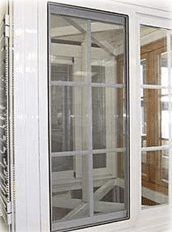 Aluminios Alualto puerta con vidrio de aluminio